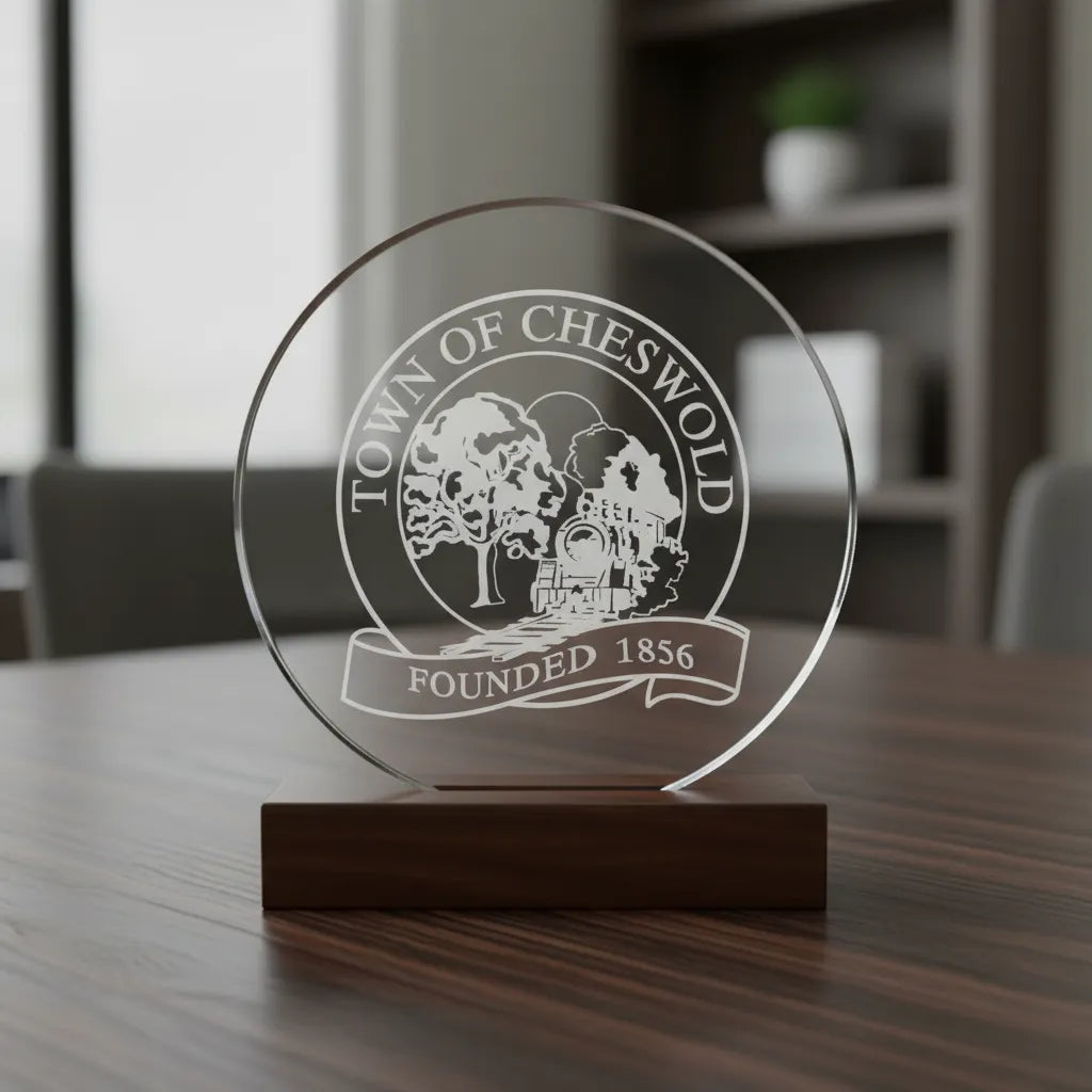 SVG del sello de la ciudad de Cheswold