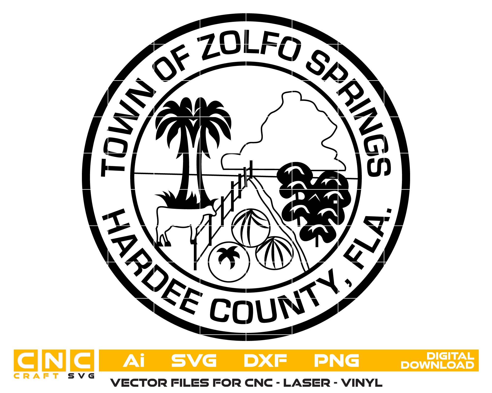 Town Of Zolfo Springs Seal Florida