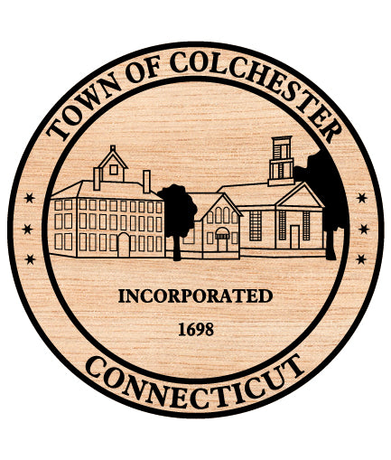 Town of Colchester Seal SVG, Colchester Town Seal Vector, Colchester Municipal Emblem SVG, Official Colchester Seal Design, Colchester Town Logo