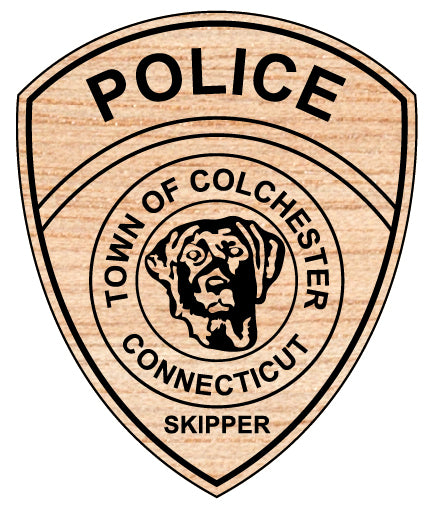 town of colchester police patch svg, colchester connecticut police patch vector, colchester ct police svg emblem, connecticut police department patch svg, #support