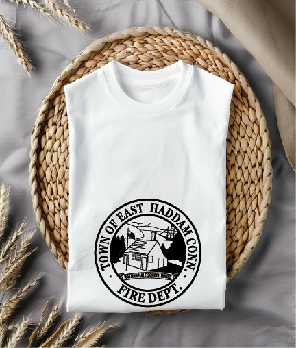 Town of East Haddam Seal SVG digital download, Connecticut municipal emblem vector for Cricut, engraving, and craft design projects.