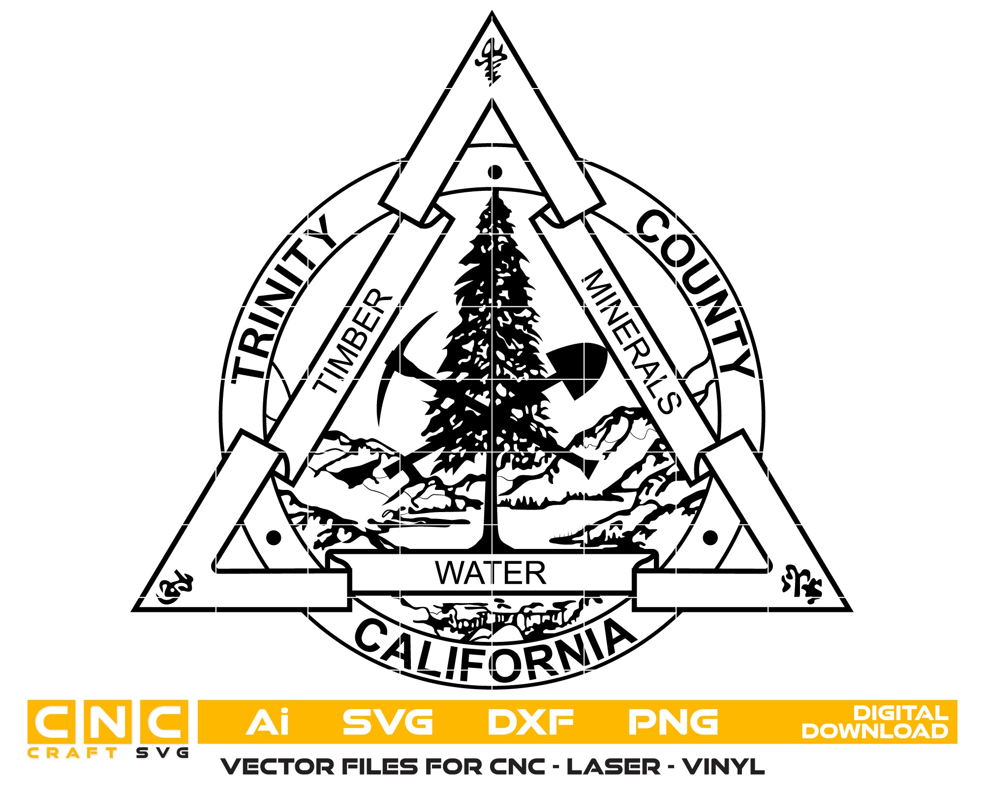 Seal of Trinity County, California