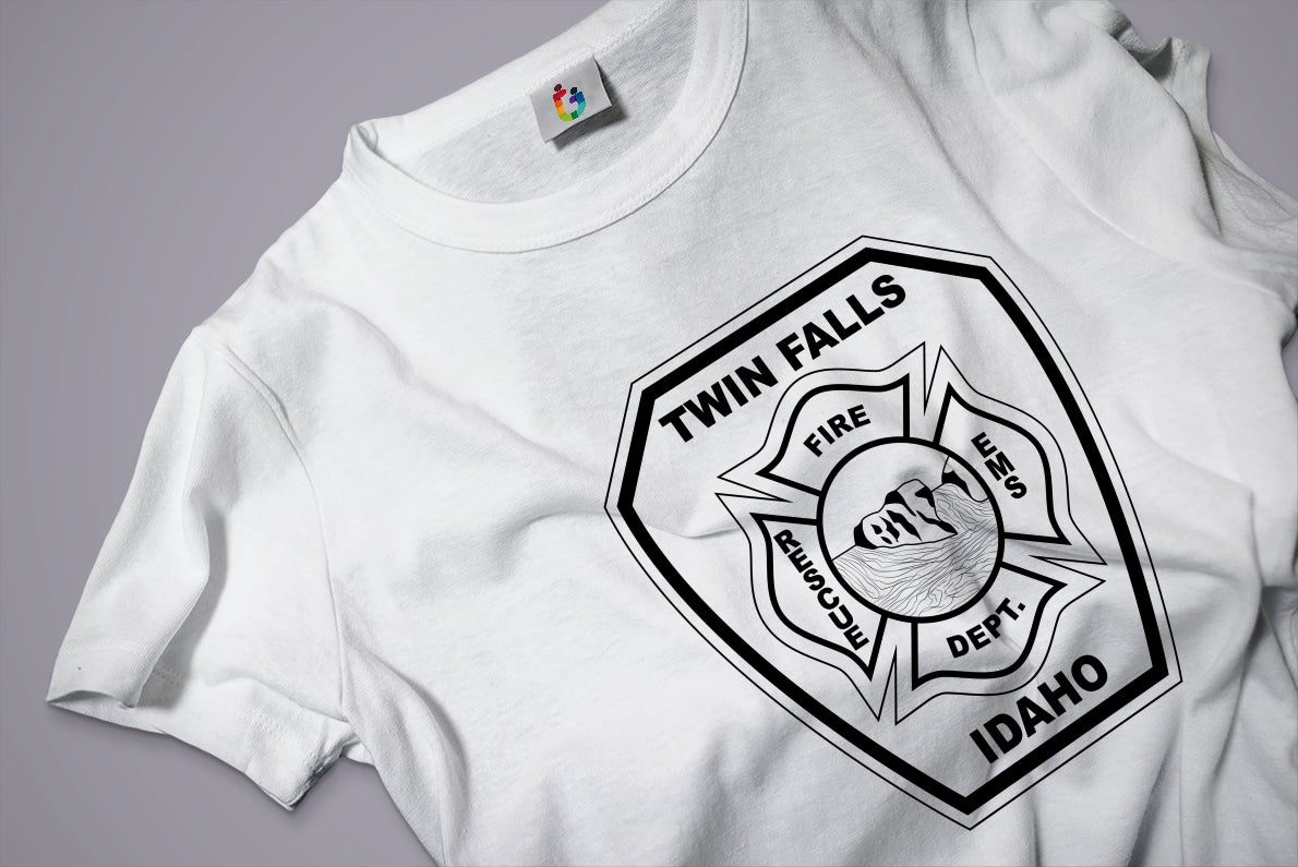 Twin Falls Fire Department Patch, Idaho