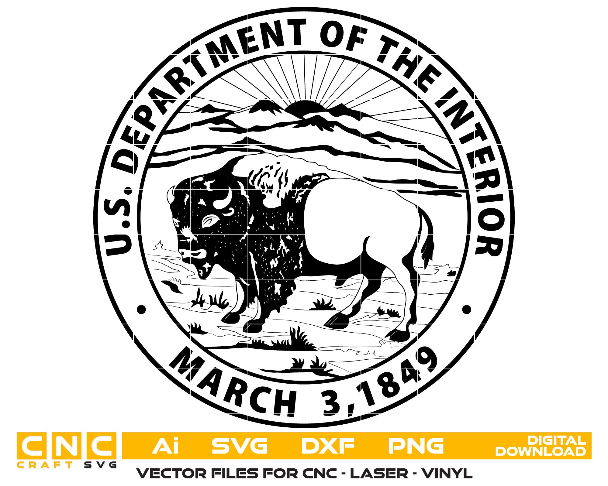 U.S. Department of the Interior Logo