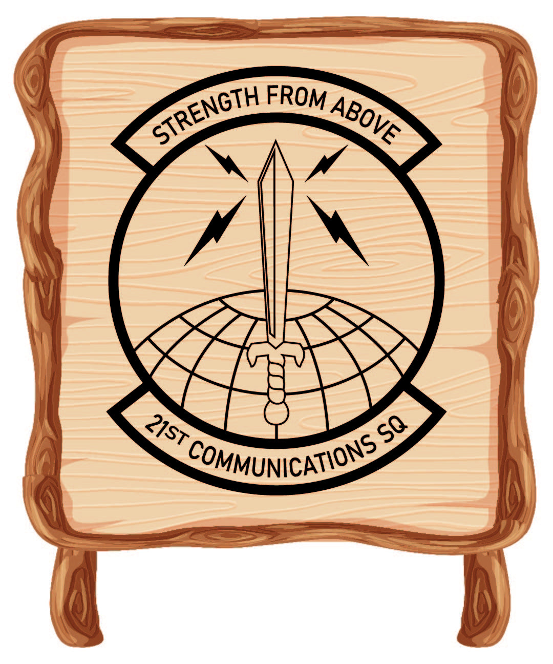 US Air Force 21st Communications Squadron Patch – Vector & Color File