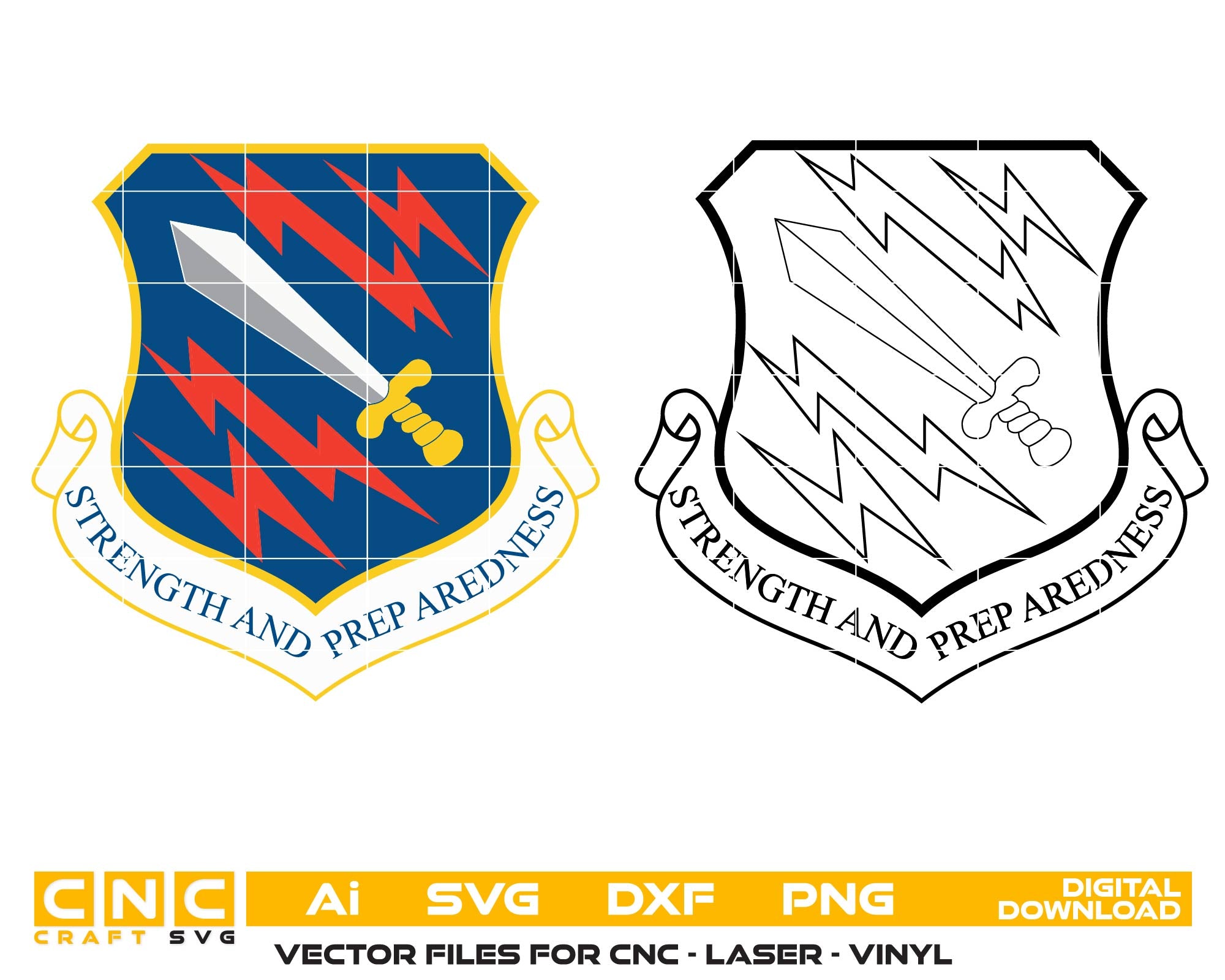 US Air Force 21st Space Wing Patch – Vector & Color File