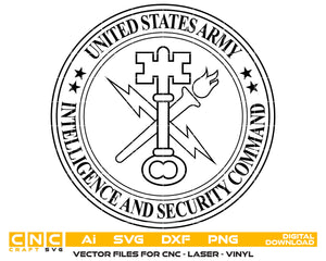 Military Badge & Insignia for Laser Engraving, Woodworking, CNC Router