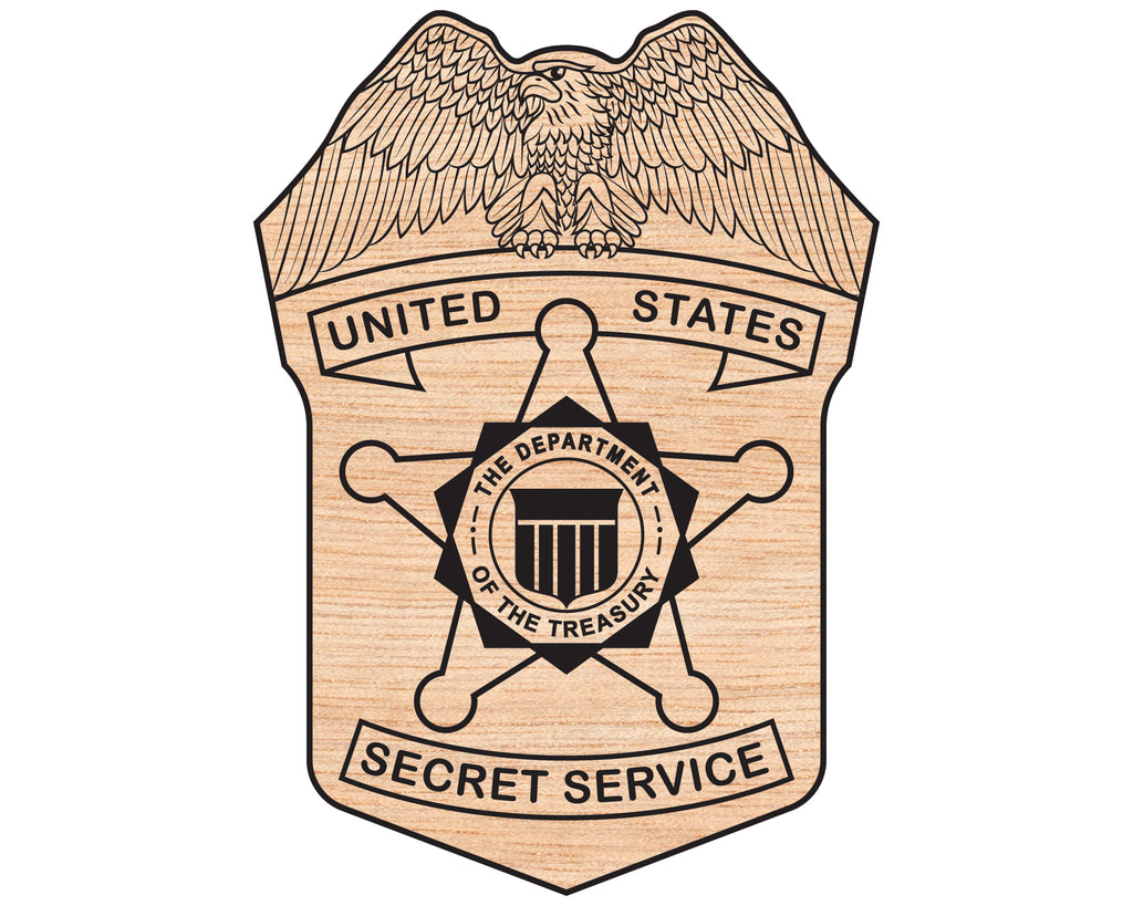 United States Secret Service Badge SVG – Federal Law Enforcement Vecto