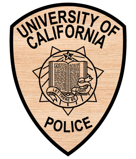 University of California Police Department Patch SVG, UC Police Patch Vector, University Police Emblem SVG, California Campus Police Patch, UC Law Enforcement Patch