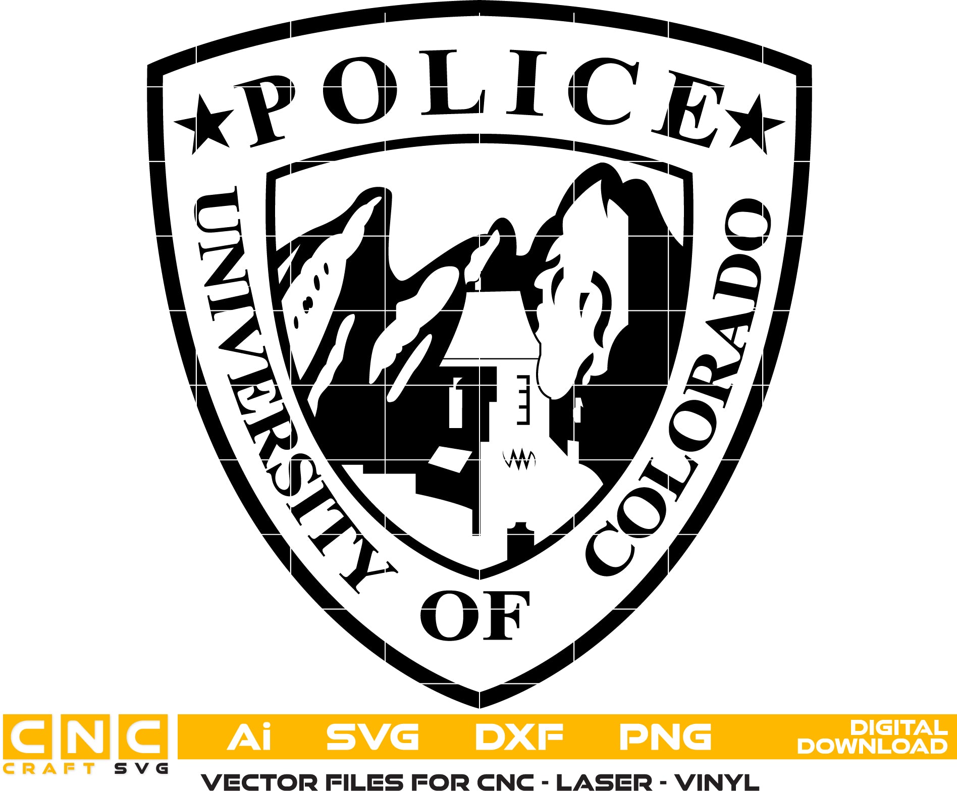 University of Colorado Police Badge