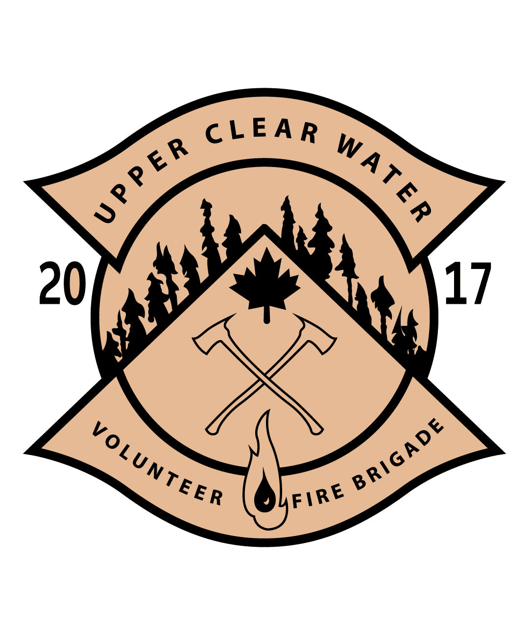 Upper Clearwater Volunteer Fire Brigade Badge