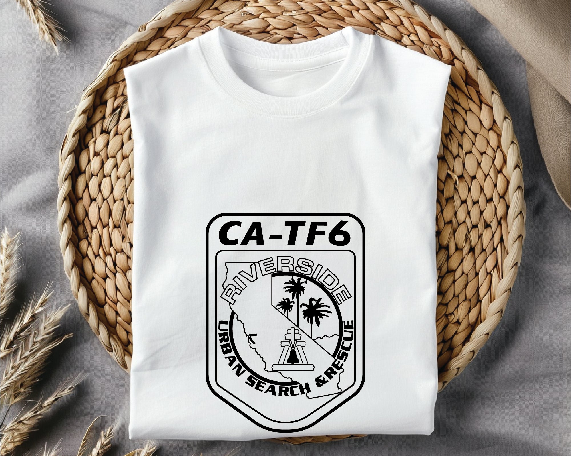 Riverside Urban Search and Rescue SVG, Rescue Team Logo Vector, Urban Search and Rescue Badge SVG, Riverside County Rescue SVG, USAR Vector File