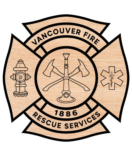Vancouver Fire And Rescue Department Badge