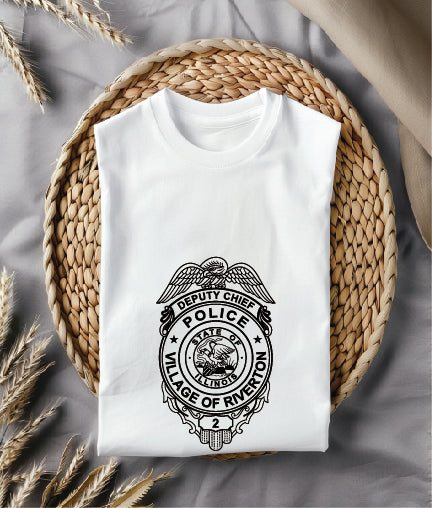 Village Of Riverton Police Deputy Chief Badge, Illinois Svg
Police Deputy Chief Badge
Riverton Police Badge
Police Badge
Illinois Badge