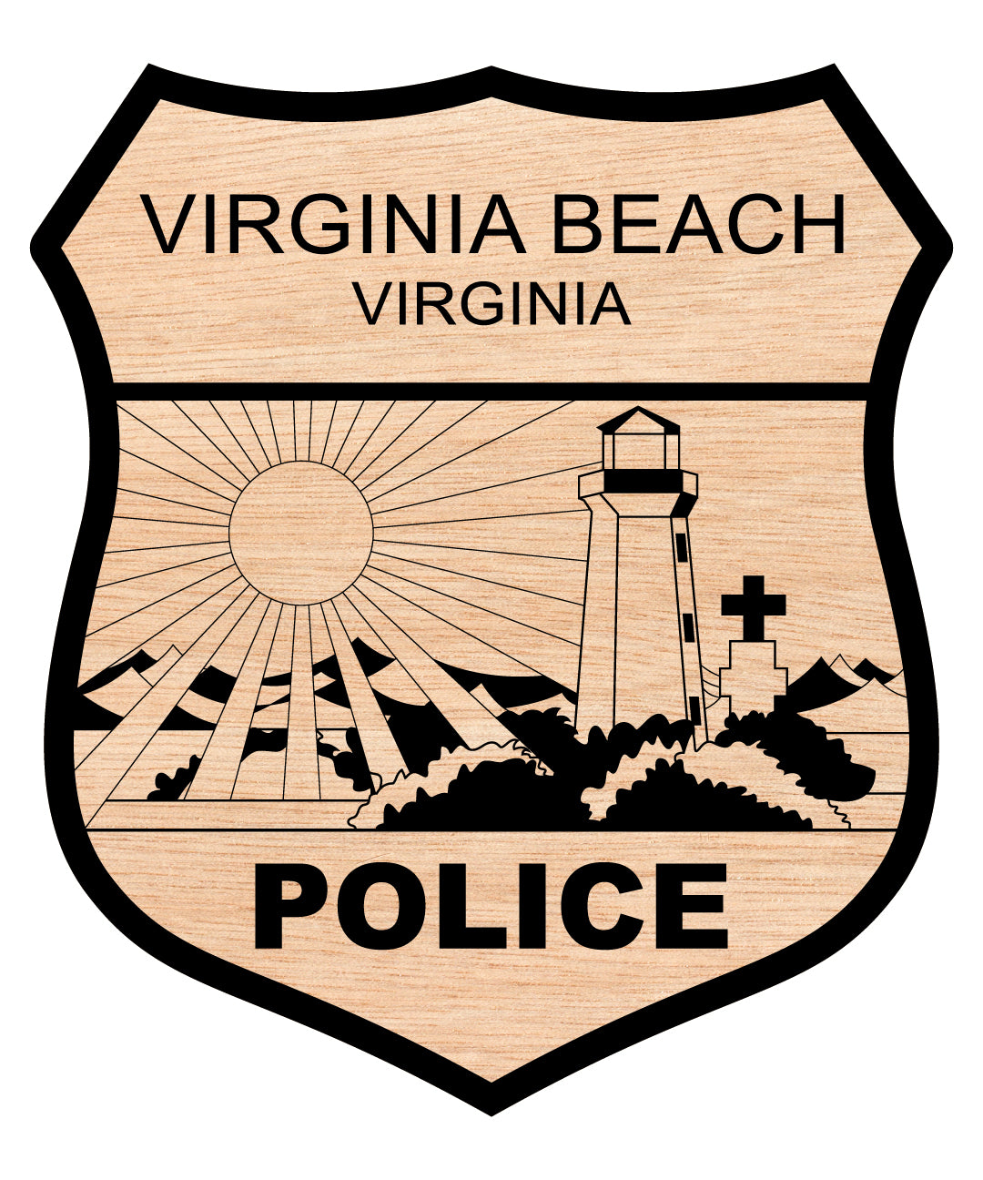 Virginia Beach Police Logo SVG