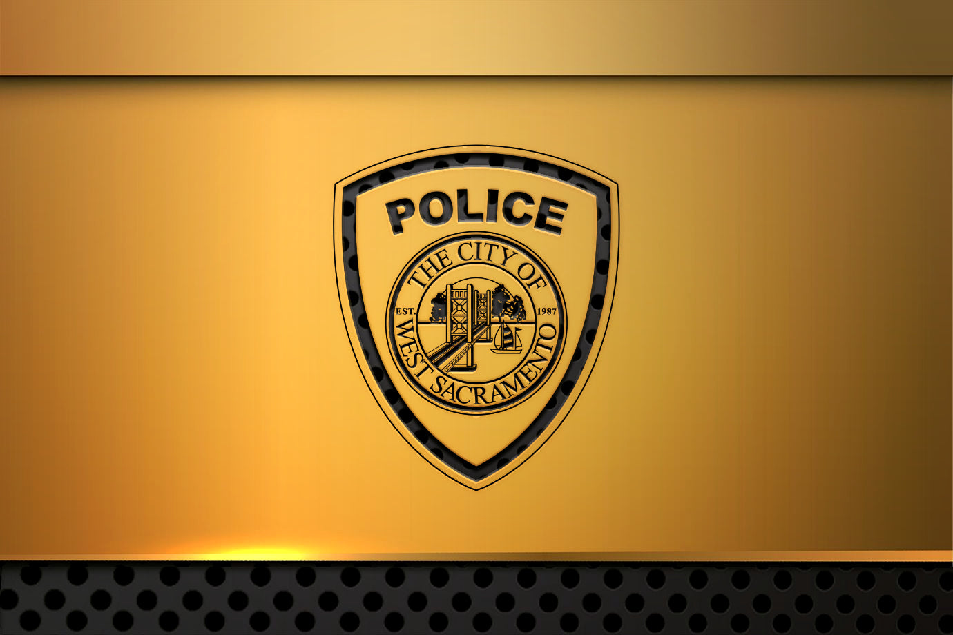 West Sacramento Police Department Patch