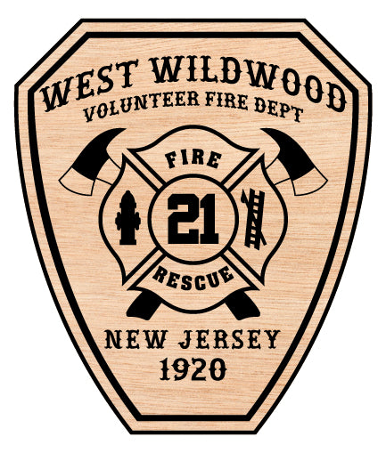 West Wildwood Fire Department Badge
