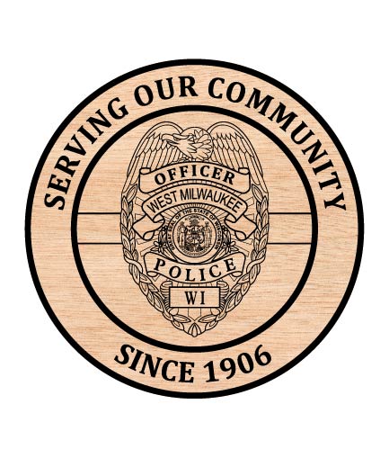 West Milwaukee Police Badge SVG, Wisconsin Police Badge Vector, West Milwaukee Law Enforcement SVG, Police Emblem Vector Wisconsin, West Milwaukee Police Patch SVG