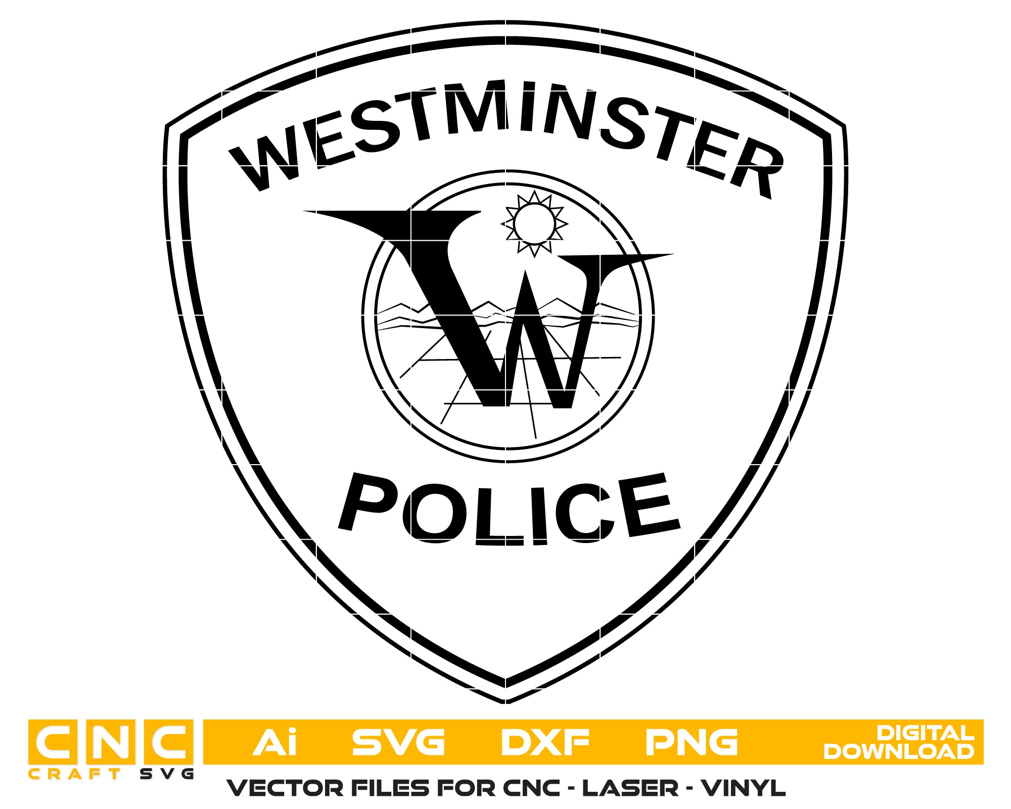 Westminster Police Department Badge