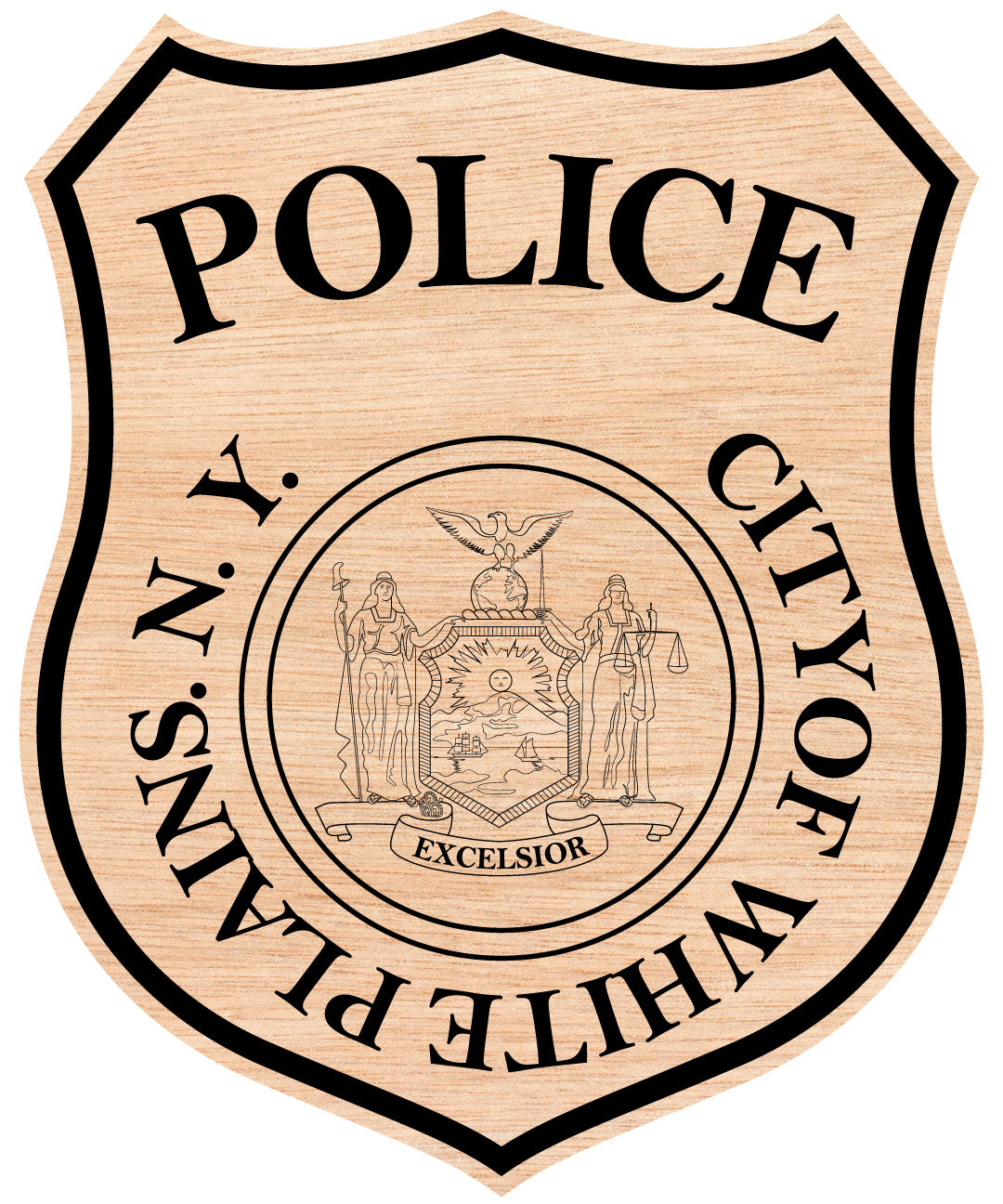 White Plains Police Department Patch