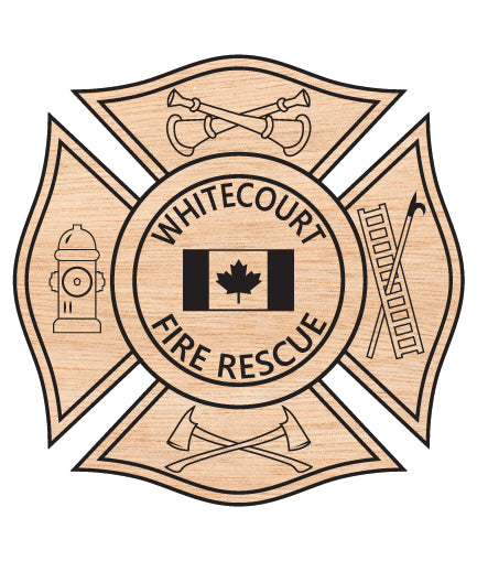 Whitecourt Fire Department Badge