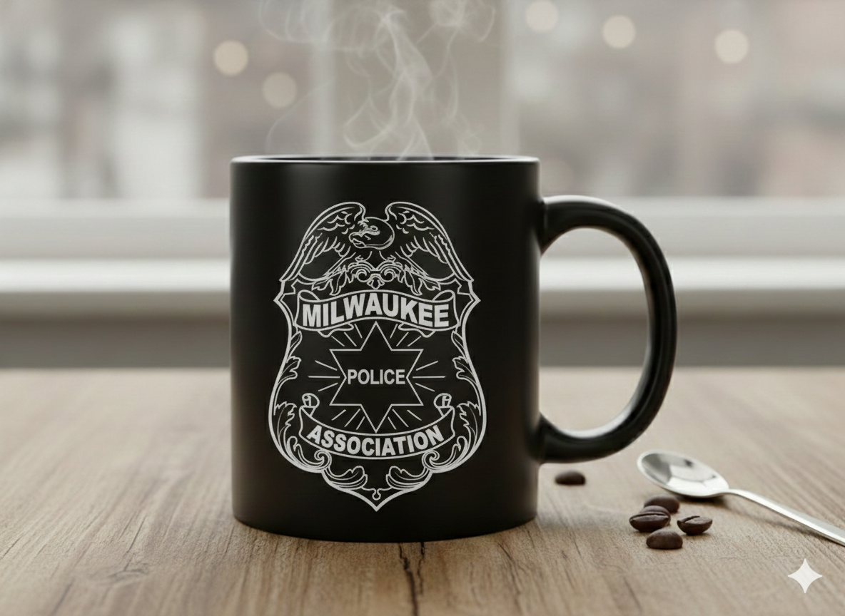 Milwaukee Police Association Badge SVG

Wisconsin Police Union Vector Design

Milwaukee Police Shield with Eagle

Law Enforcement Association Emblem

Police Star Badge CNC File