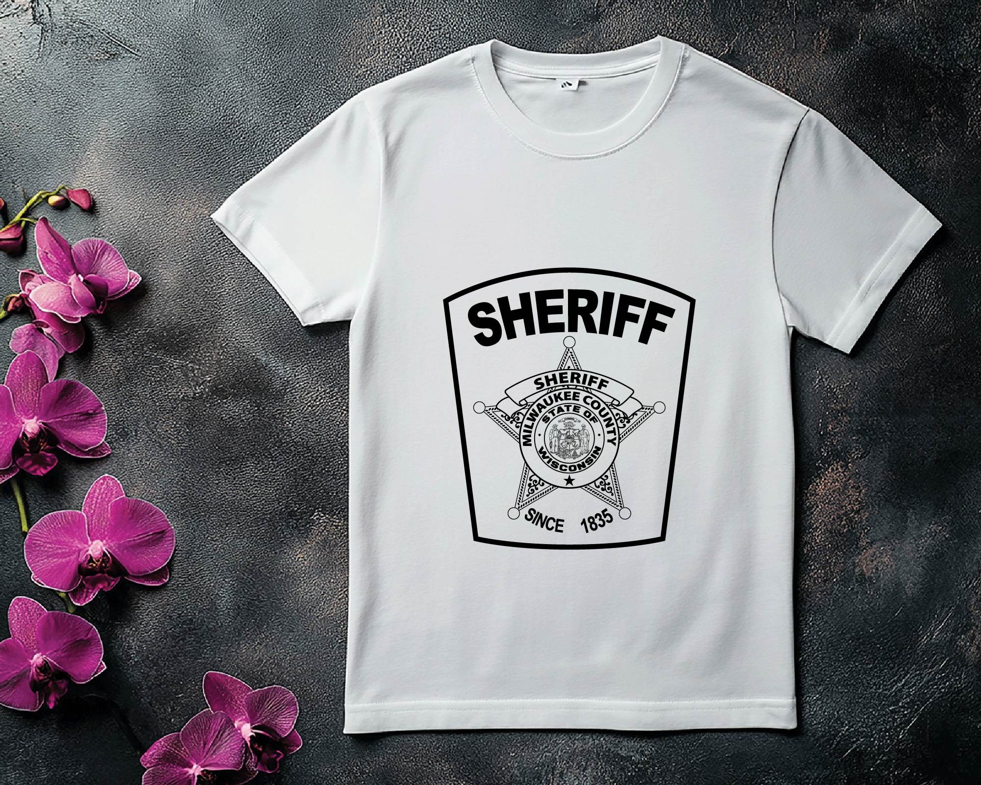 Milwaukee Sheriff Patch SVG, Milwaukee County Sheriff Patch Vector, Wisconsin Sheriff Patch SVG, Law Enforcement Patch File, Sheriff Patch Digital Design