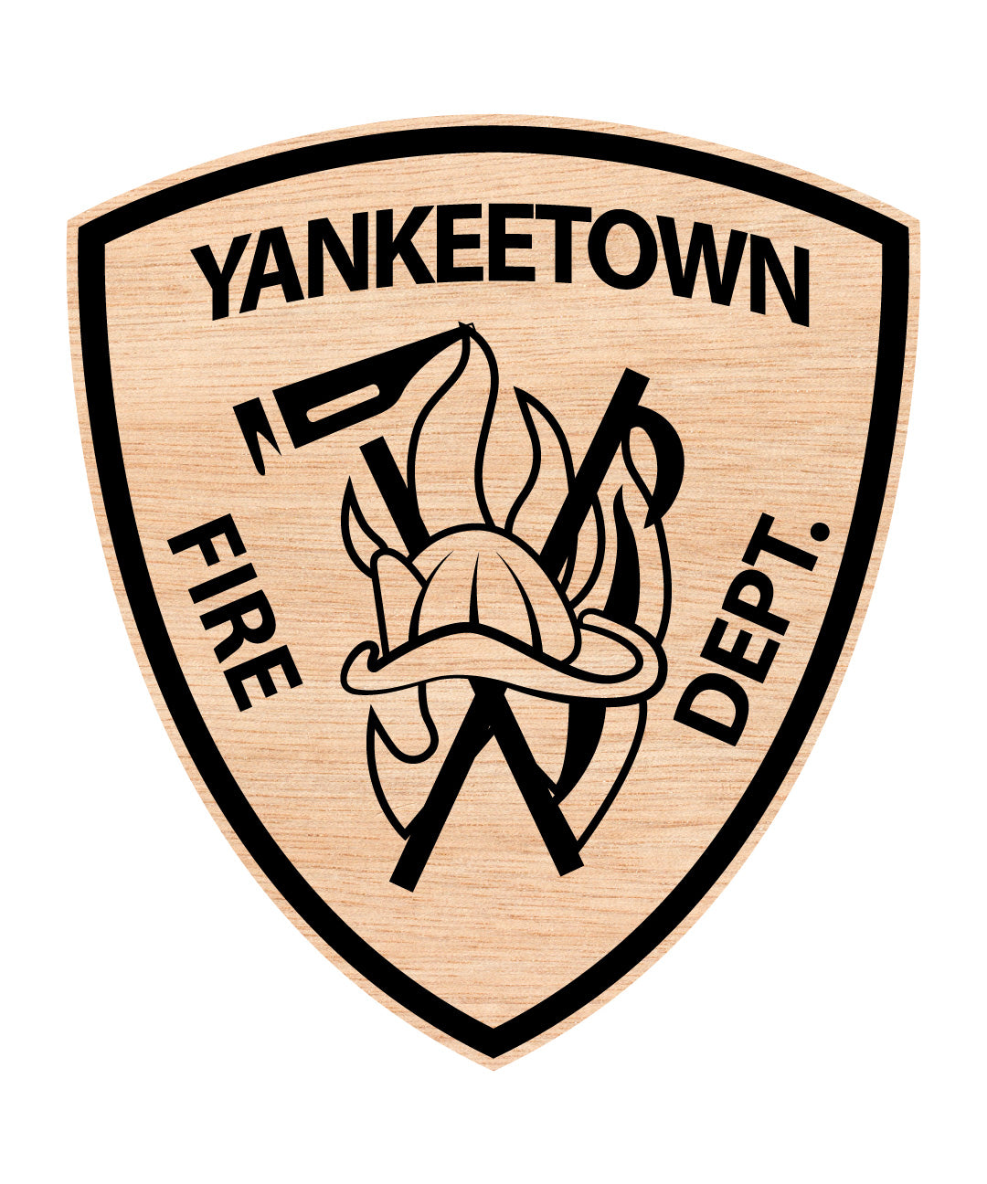 Yankeetown Volunteer Fire Department Badge
