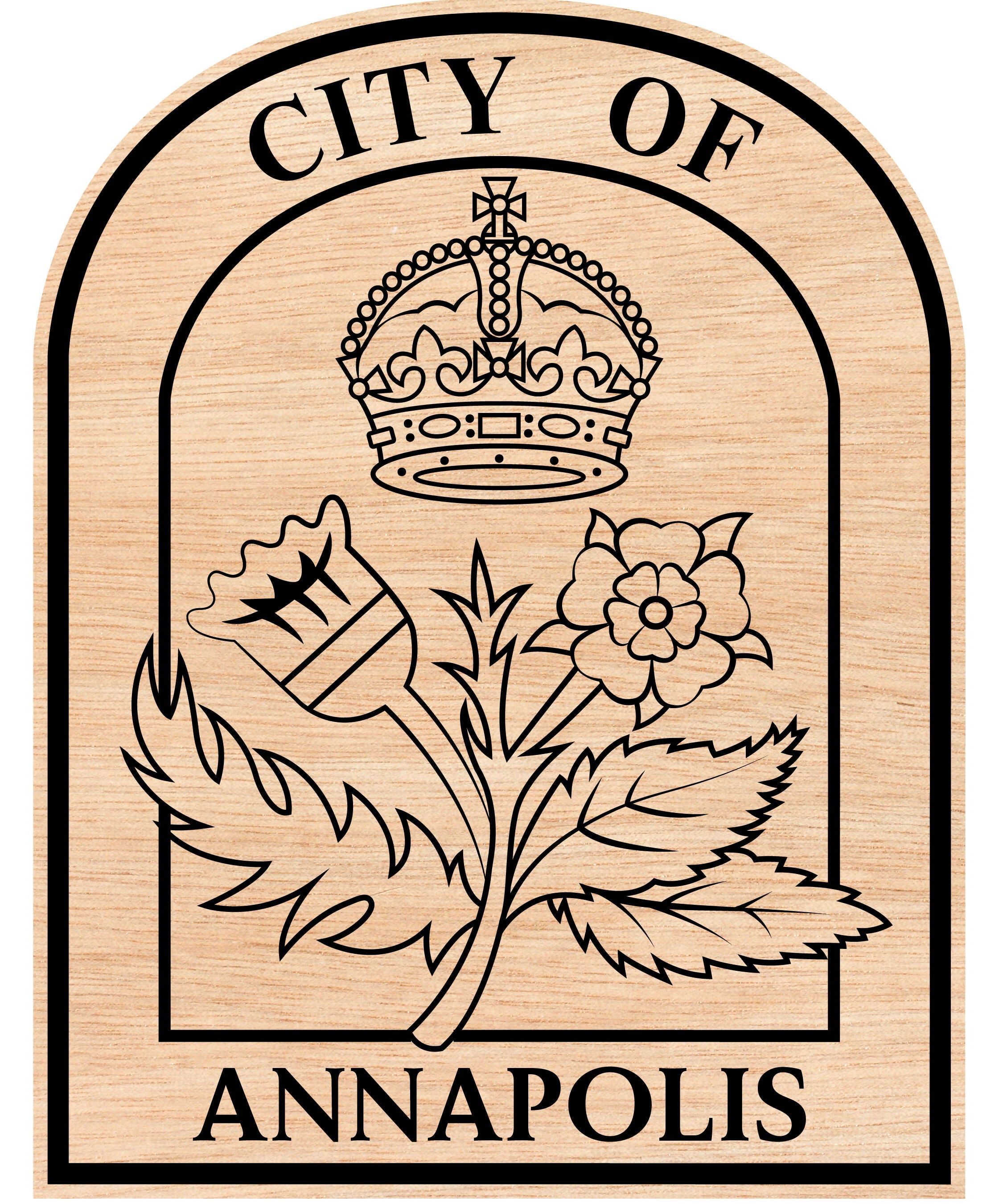 City Of  Annapolis Maryland Svg Vector Art  Woodin