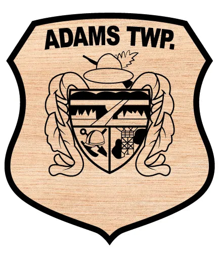 Adams Township In Cambria County Patch SVG Municipal Vector