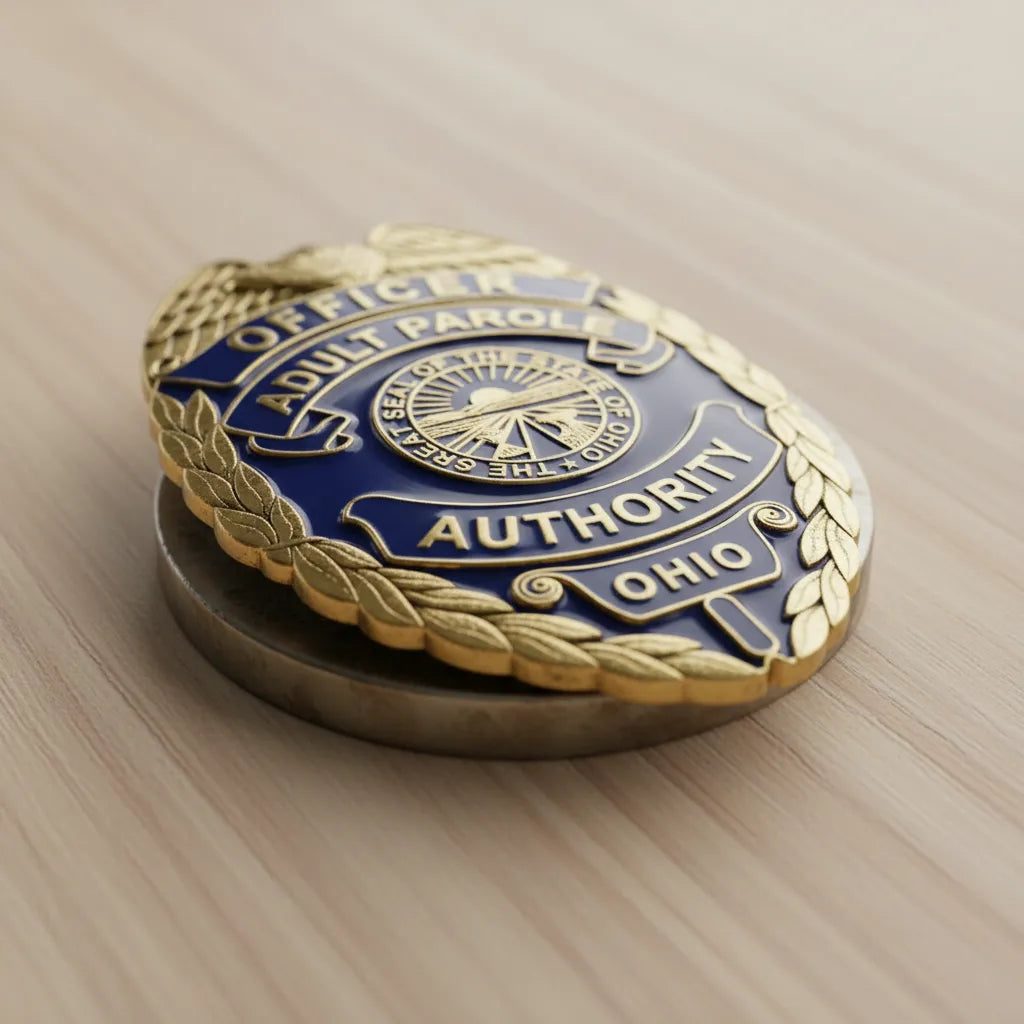 Adult Parole Authority Officer Badge SVG

Parole Officer Law Enforcement Vector

Parole Authority Badge Engraving File

Parole Officer Sign CNC File

Shield Badge Vector for Laser Cutting