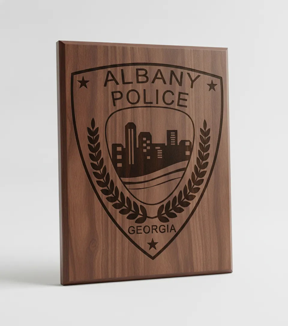 Albany GA Police Department Patch SVG

Georgia Law Enforcement Shield Vector

City Skyline Police Engraving File

Laurel Branch Patch Sign CNC File

Law Enforcement Patch Vector for Lasers