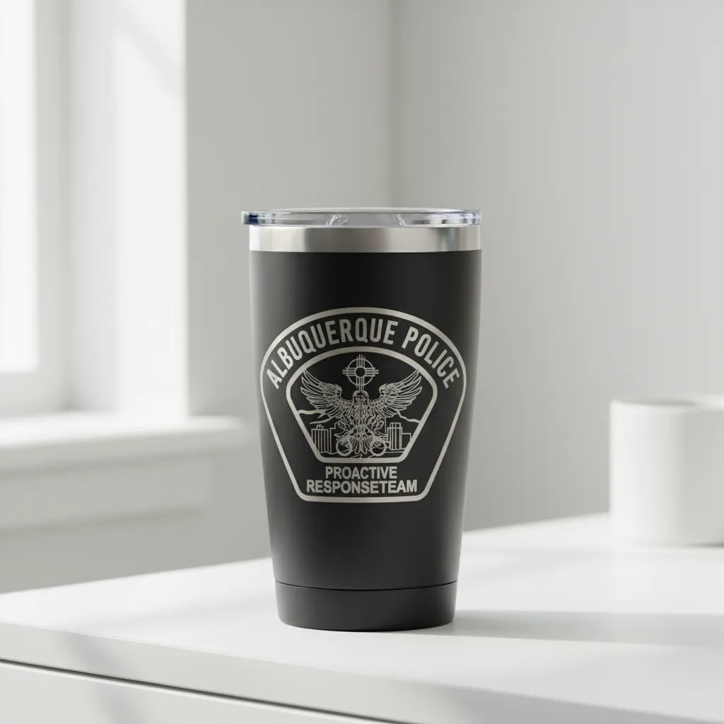 Albuquerque Police PRT Patch SVG

New Mexico Law Enforcement Vector Design

Eagle Handcuffs Police Patch Engraving File

Albuquerque NM Police Sign CNC File

Proactive Response Team Vector for Laser Cutting
