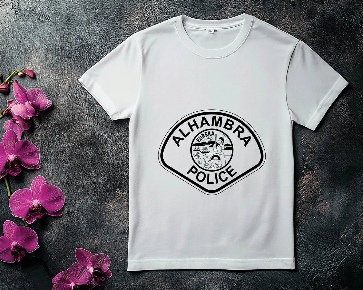 Alhambra Police Patch SVG California Law Enforcement Vector