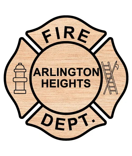 Arlington Heights Fire Department Badge SVG Fire Rescue Vector