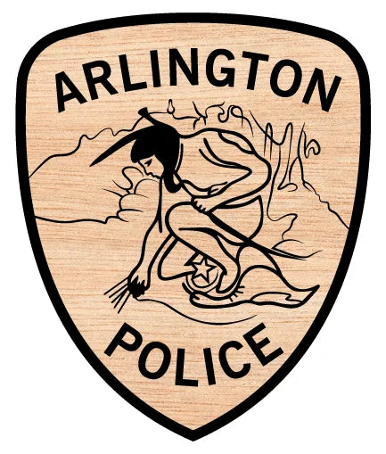 Arlington Police Department Patch SVG Law Enforcement Vector