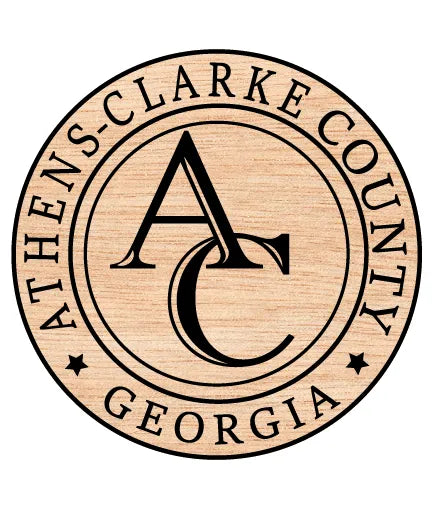 Athens Clarke County Logo Georgia SVG Municipal Seal Vector