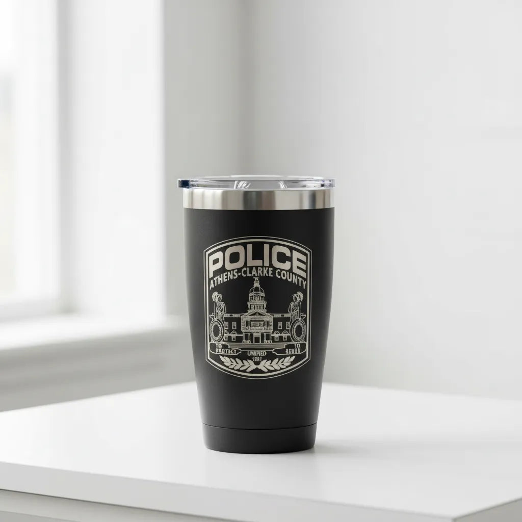 Athens Clarke County Police Patch SVG

Georgia Law Enforcement Vector Design

Unified Government Police Patch Engraving File

Athens GA Police Sign CNC File

Athens Arch Seal Vector for Laser Cutting