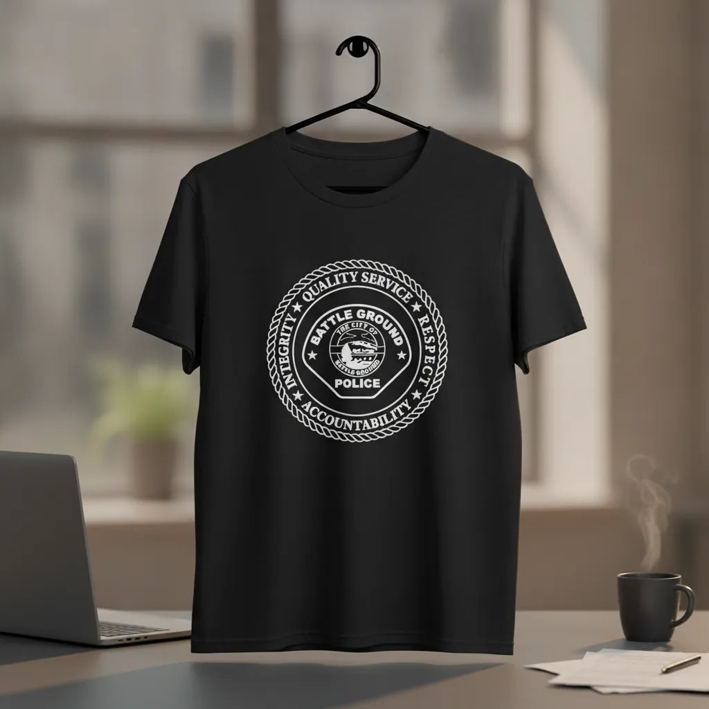 Battle Ground WA Police Patch SVG

Washington Law Enforcement Circular Vector

City of Battle Ground Seal Engraving File

Rope Border Police Patch CNC File

Core Values Police Vector for Lasers