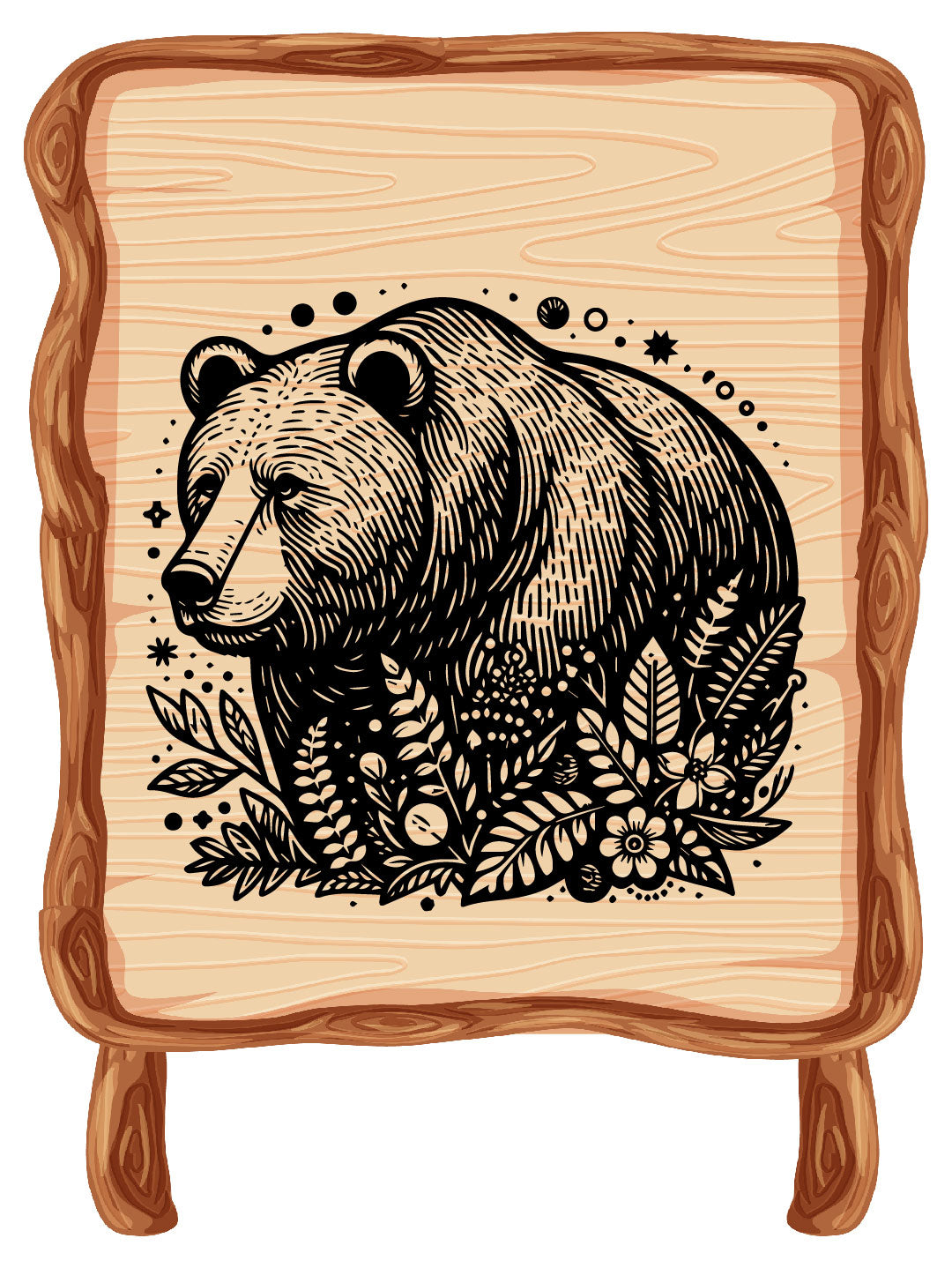 Bear Logo Vector