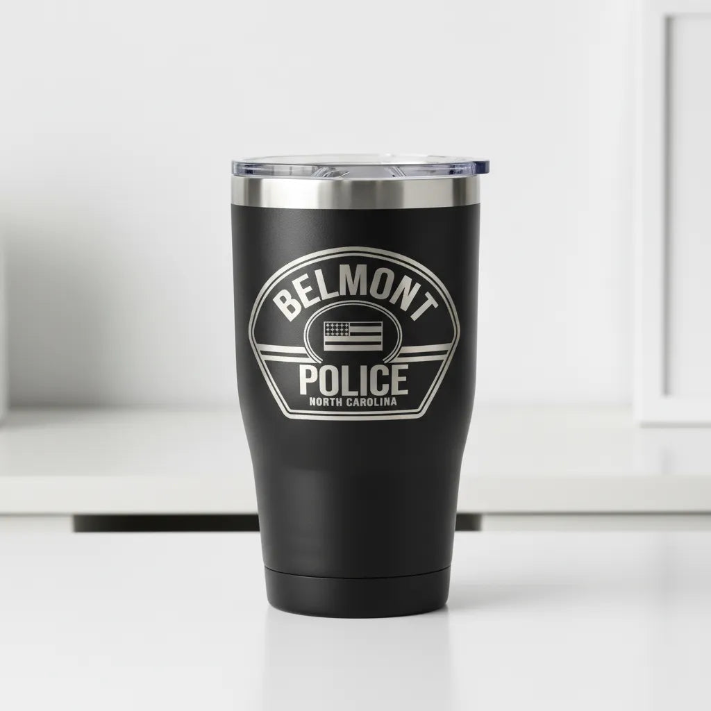 Belmont Police Department Patch SVG

North Carolina Law Enforcement Vector Design

Historic 1895 Police Shield Engraving File

Belmont NC Police Sign CNC File

Police Uniform Patch Vector for Laser Cutting