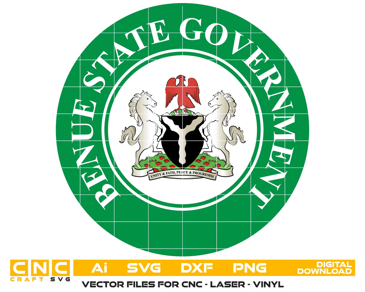Benue State Government Logo Nigeria SVG Government Vector