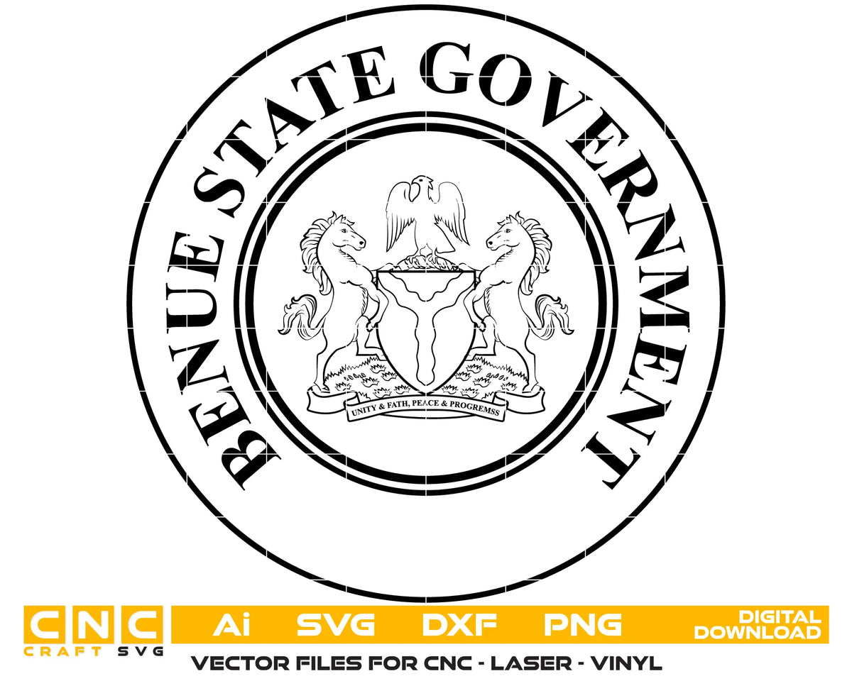 Benue State Government Logo Nigeria SVG Government Vector