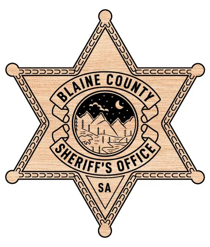 Blaine County Sheriff's Office Badge San Andreas SVG Law Enforcement Vector