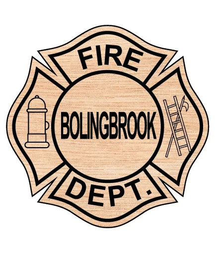 Bolingbrook Fire Department Badge SVG Fire Rescue Vector