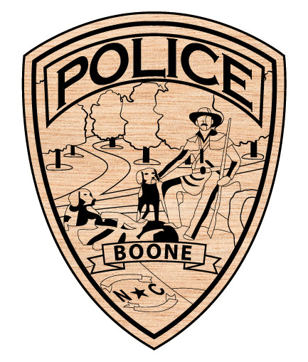 Boone Police Patch SVG North Carolina Law Enforcement Vector