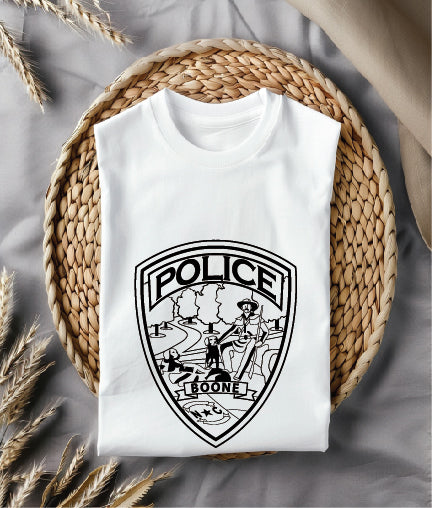Boone Police Patch SVG North Carolina Law Enforcement Vector