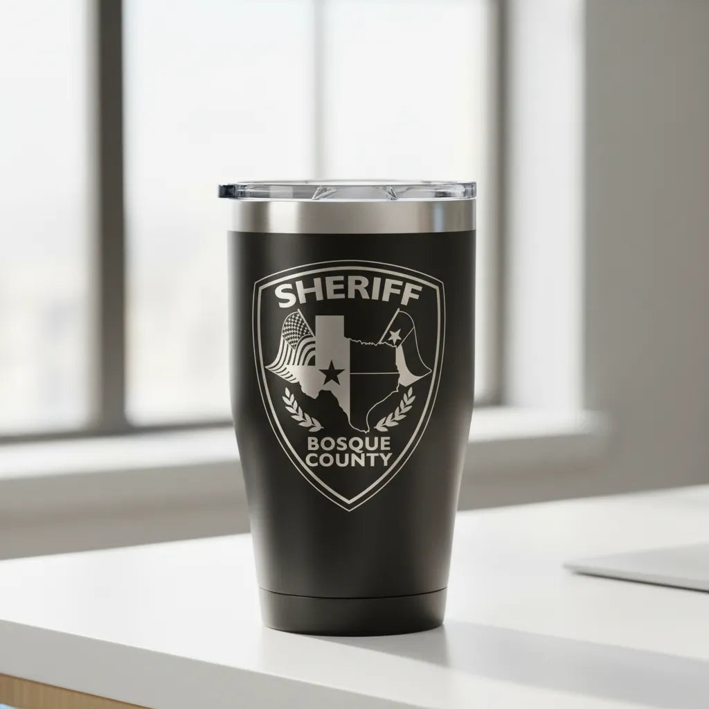 Bosque County Sheriff Patch SVG

Texas Law Enforcement Vector

Sheriff Shield Texas Map Emblem

Deputy Plaque Engraving File

Bosque County Sheriff Sign CNC File