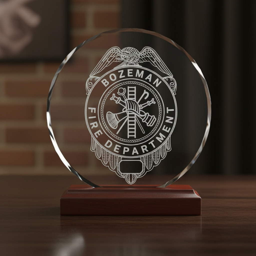 Bozeman Fire Department Badge SVG for CNC

Bozeman Fire Dept Logo Vector for Laser Engraving

Bozeman MT Fire Department Emblem for Wood Carving

Professional Bozeman Fire Badge Vector Design

Bozeman Fire Dept SVG Logo for CNC Router Projects