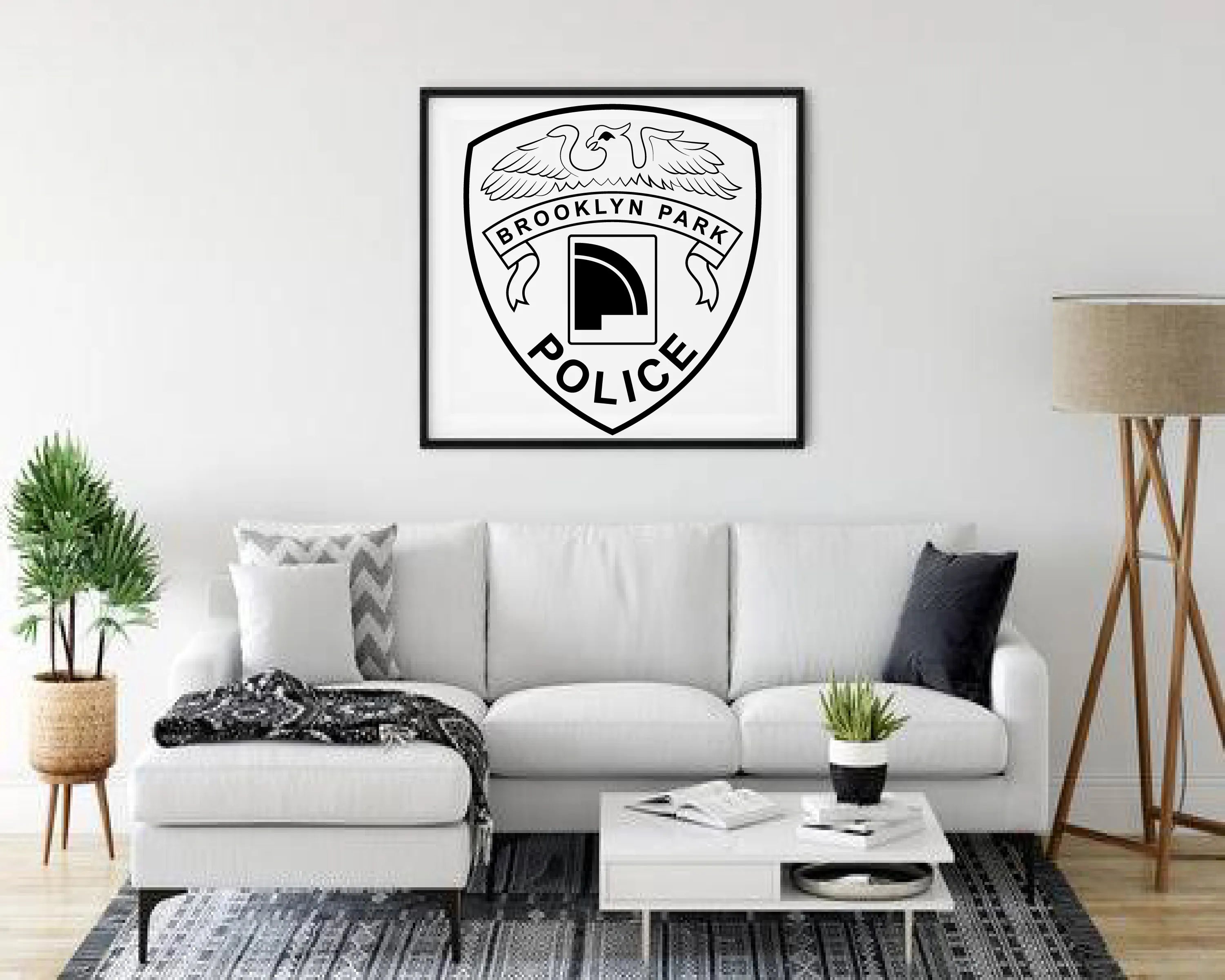 Brooklyn Park Police Department Patch SVG Minnesota Law Enforcement Vector